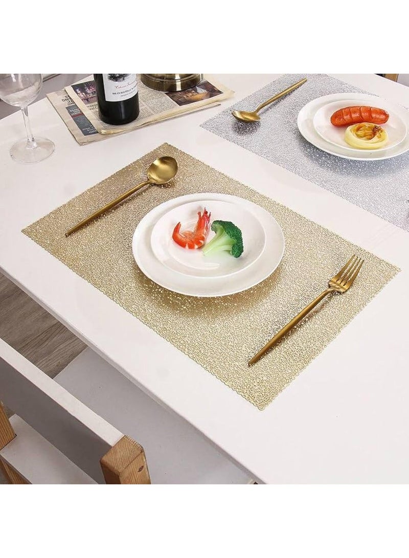 كوستر تقديم طعام جلد أنيق مقاس للصواني والأطباق الساخنة لطاولة الطعام  يعطي شكل مميز لطاولة الطعام - قطعتين - Image 1